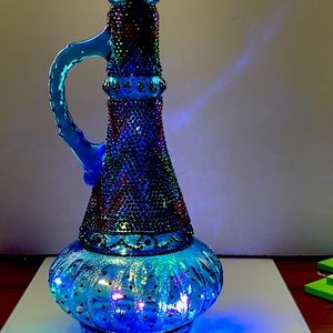 1973 Jim Beam "I Dream of Jeannie" Bottle now a nightlight - Vintage Collectible